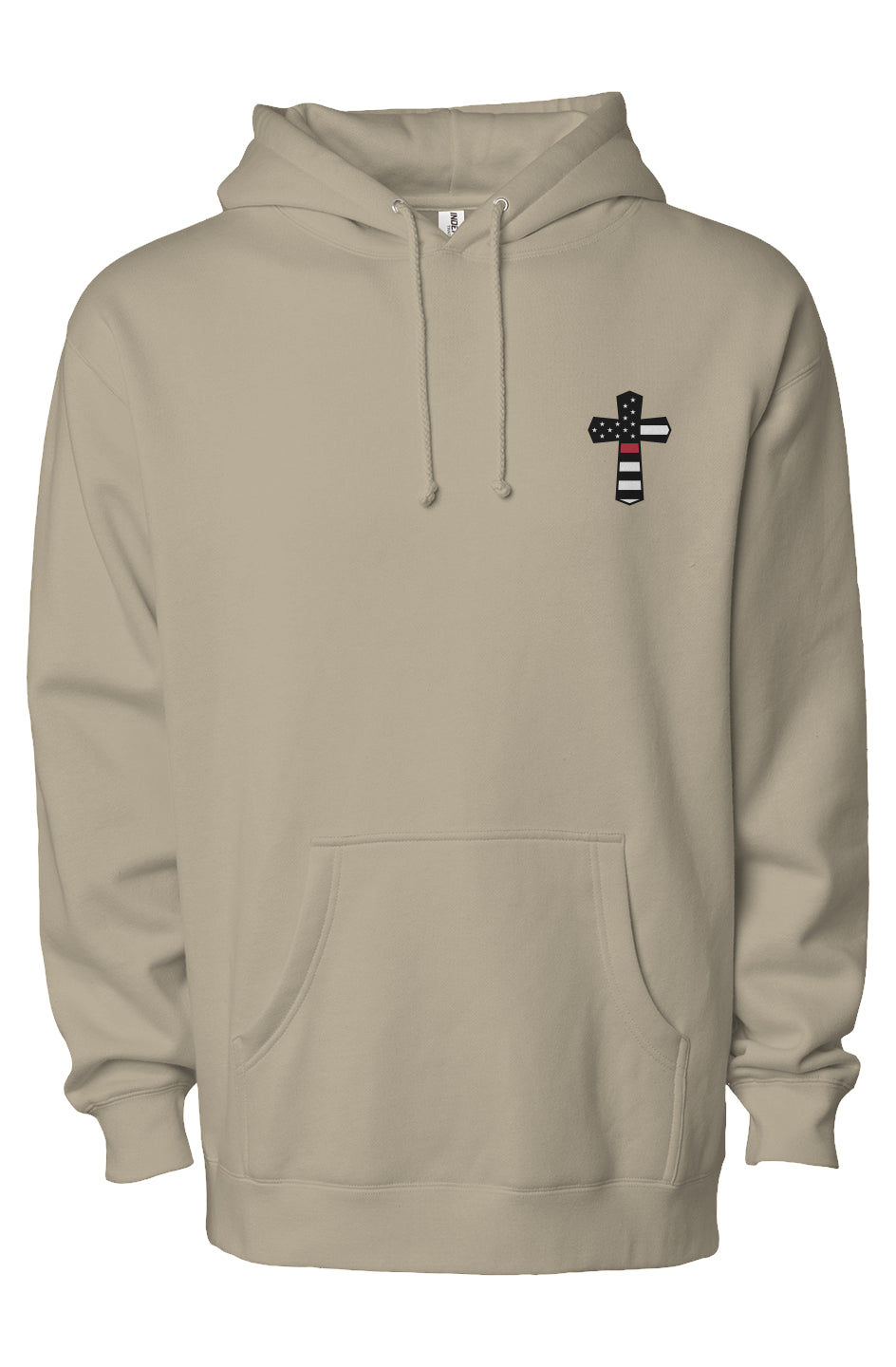 God N Country Protect Red Line Hoodie